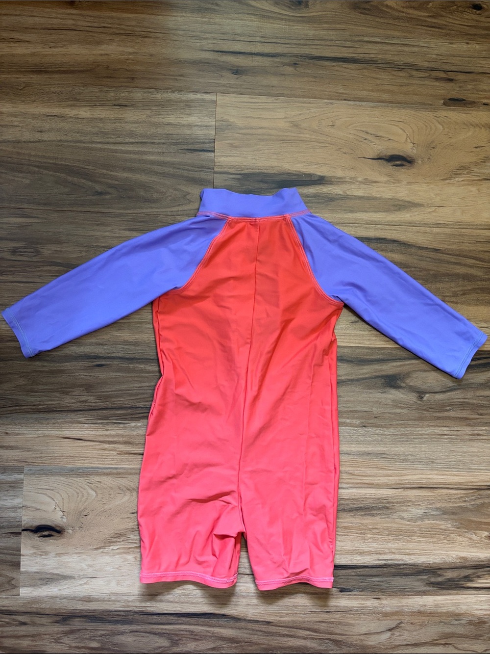 L.L. Bean Kids Zip-Front Rashguard 3T - Picture 3 of 3